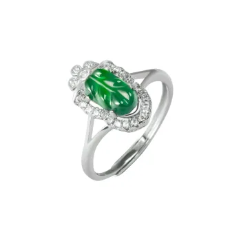 Double Happiness Gift Ice Type Rings Women's