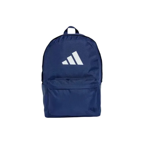 Adidas Polyester Backpack Regular Unisex Dark Blue & White