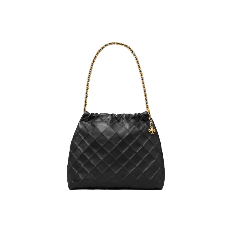 TORY BURCH Fleming Hobo Bag Black-0