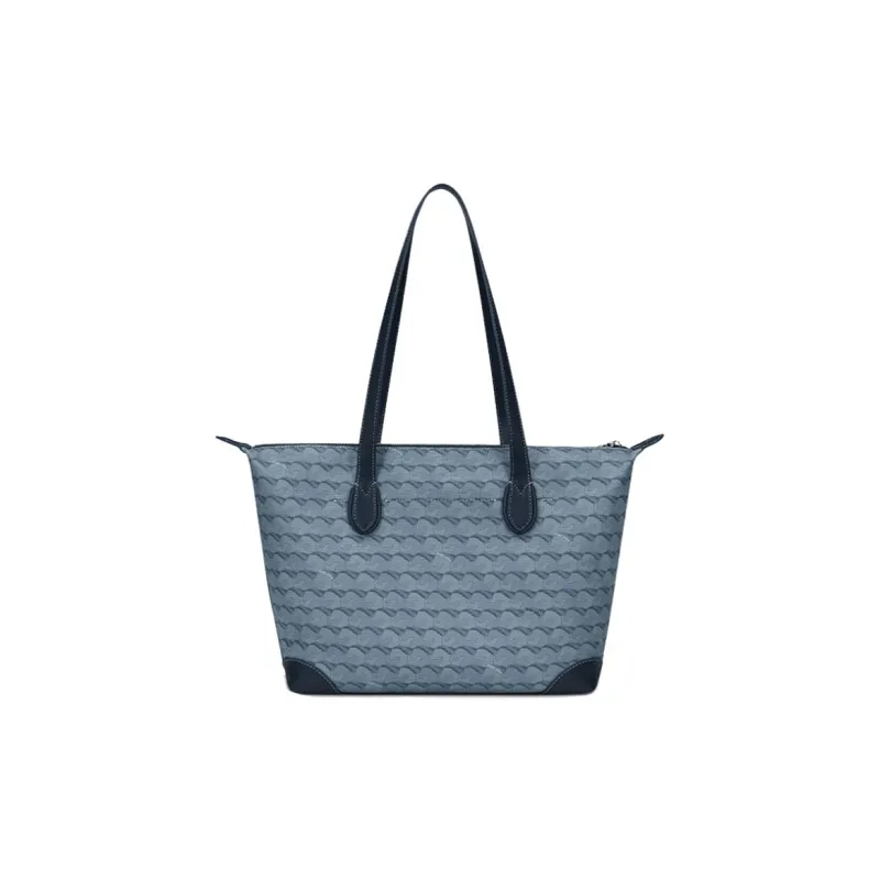 NUCELLE Fabric One Shoulder Shoulder Bag Tote Bag Laptop Bag Shopping Bag Women's Multicolor-9