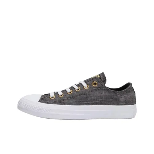 Converse CHUCK TAYLOR Anti Slip Wear Resistant Low Top Canvas Shoes Women's Gray