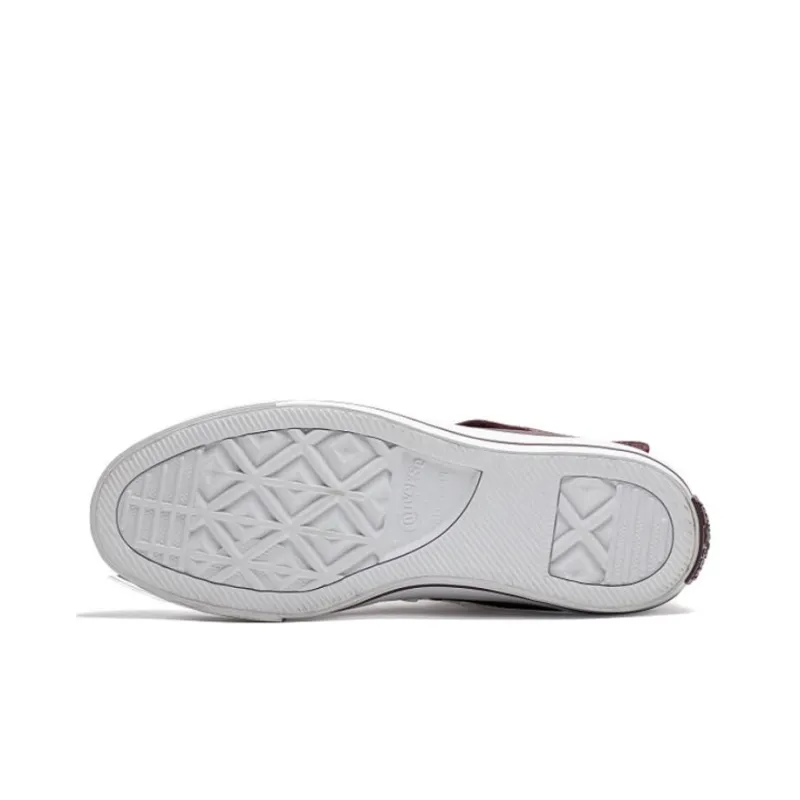 Converse CHUCK TAYLOR Anti-Slip Wear-Resistant High-Top Skateboard Shoes Women's Red-4