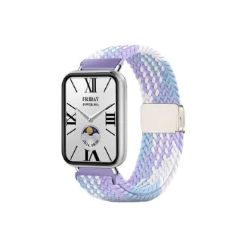 IBOANN Watch Band Xiaomi Compatibility Woven Material