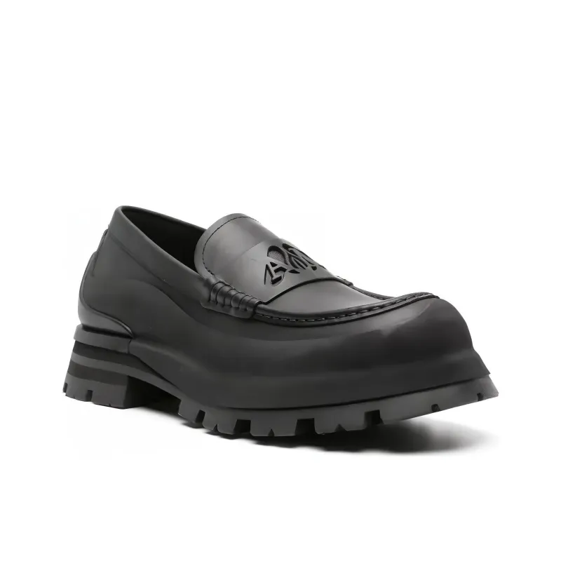 Alexander McQueen The Seal Slip On Loafers-2