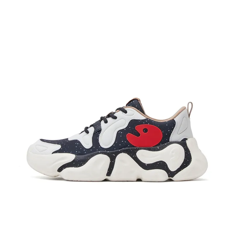 U.IN Painted Travel Shoes Low Top Chunky Sneakers Unisex-32