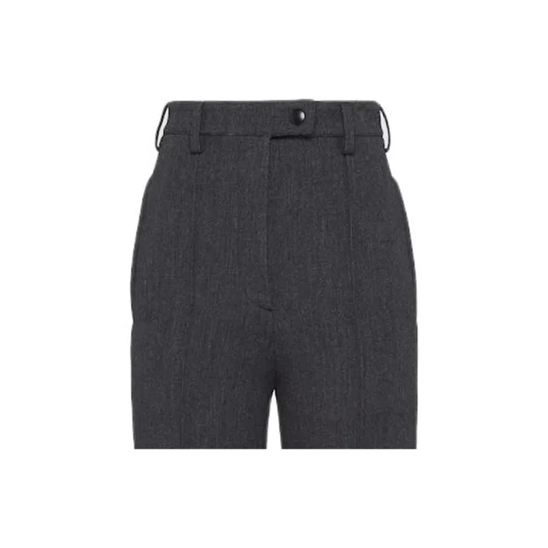 PRADA Casual Pants Women's Gray-3