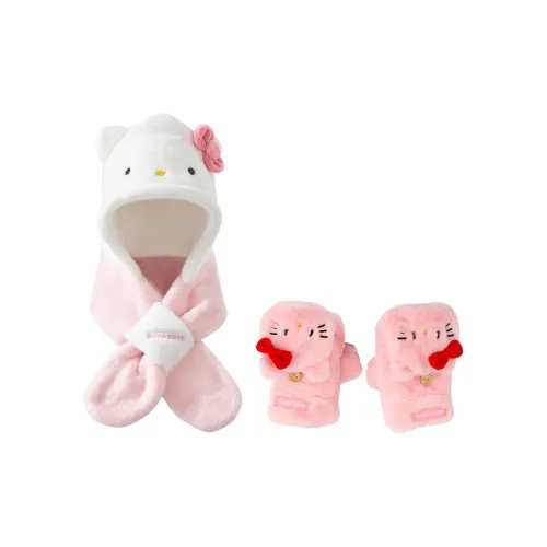 Hello Kitty Polyester Hoods & Plush Hats Unisex