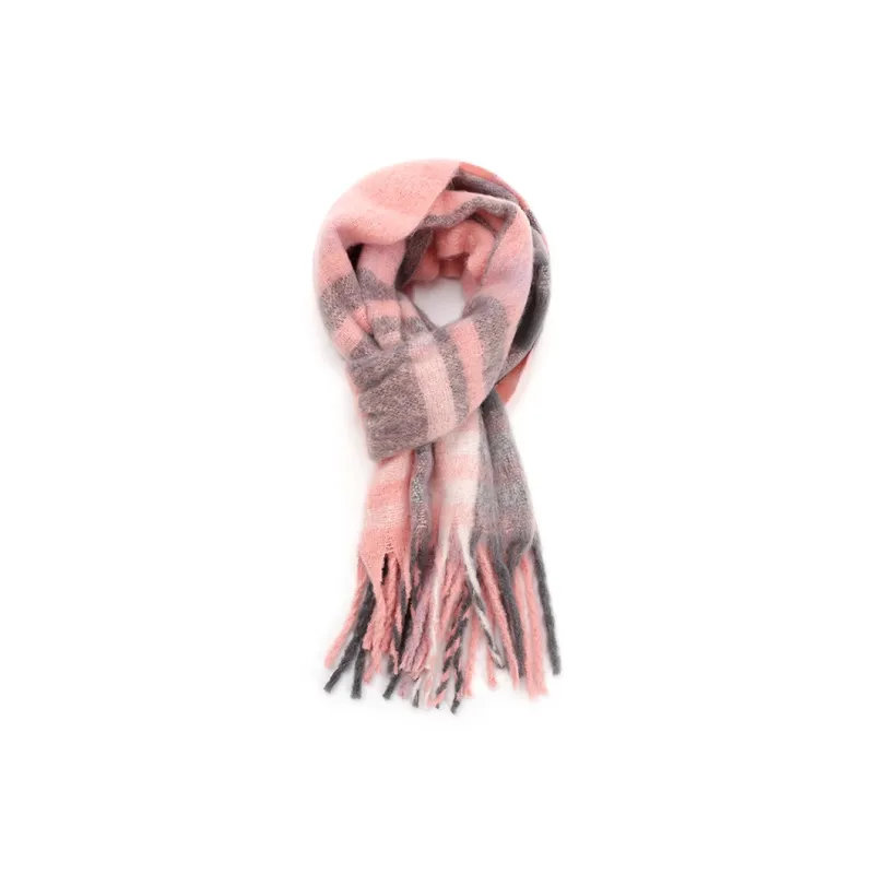 KENMO Polyester Knit Scarves Unisex-1