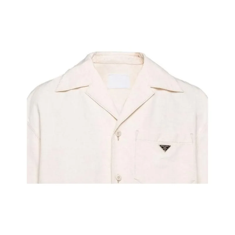 PRADA Shirts Men Beige-3