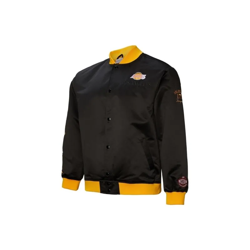 Mitchell & Ness x NBA Los Angeles Lakers Jackets Coats Unisex Black-3