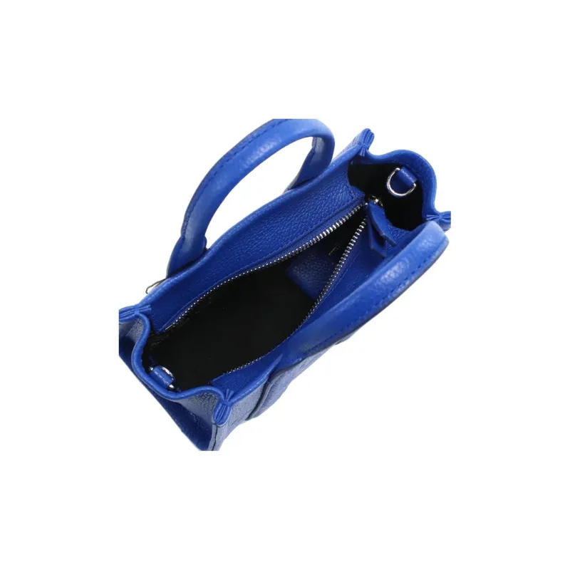 MARC JACOBS Leather Shoulder Bag, Crossbody Bag, Handbag Women's Royal Blue-1