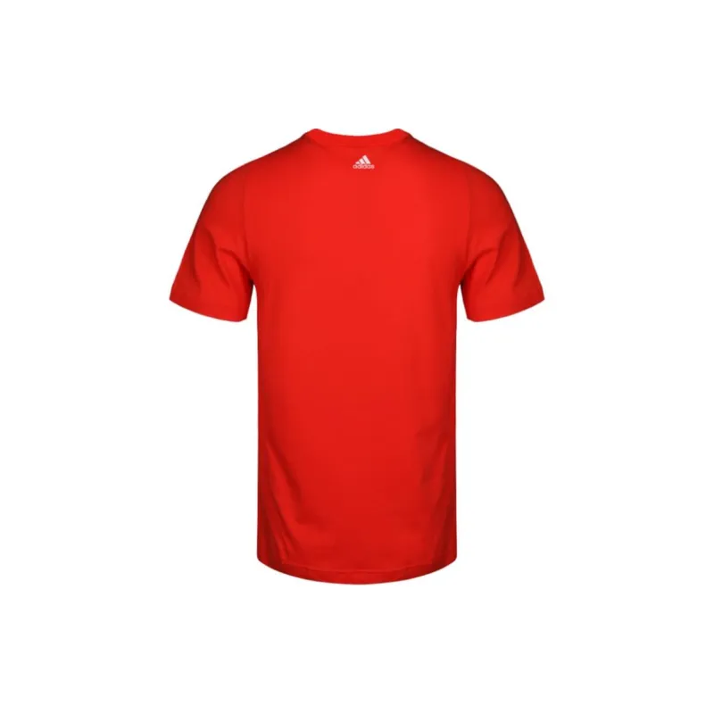 Adidas ESS LINEAR TEE T-Shirt Men's Red-1