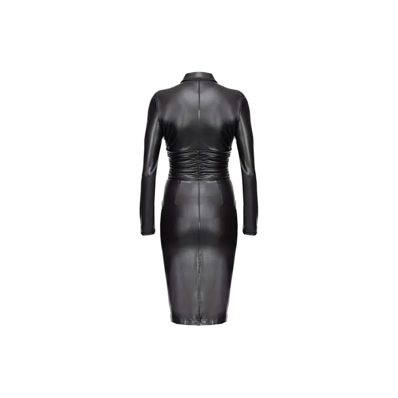 PINKO Long Sleeved Dresses Women's Black-1