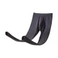 Black[Contains Wool and Silk 7A Antibacterial Gusset]