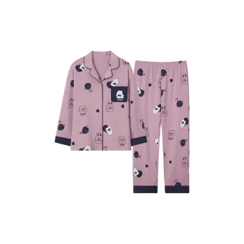 Maultiay Pajama Set Women's Purple