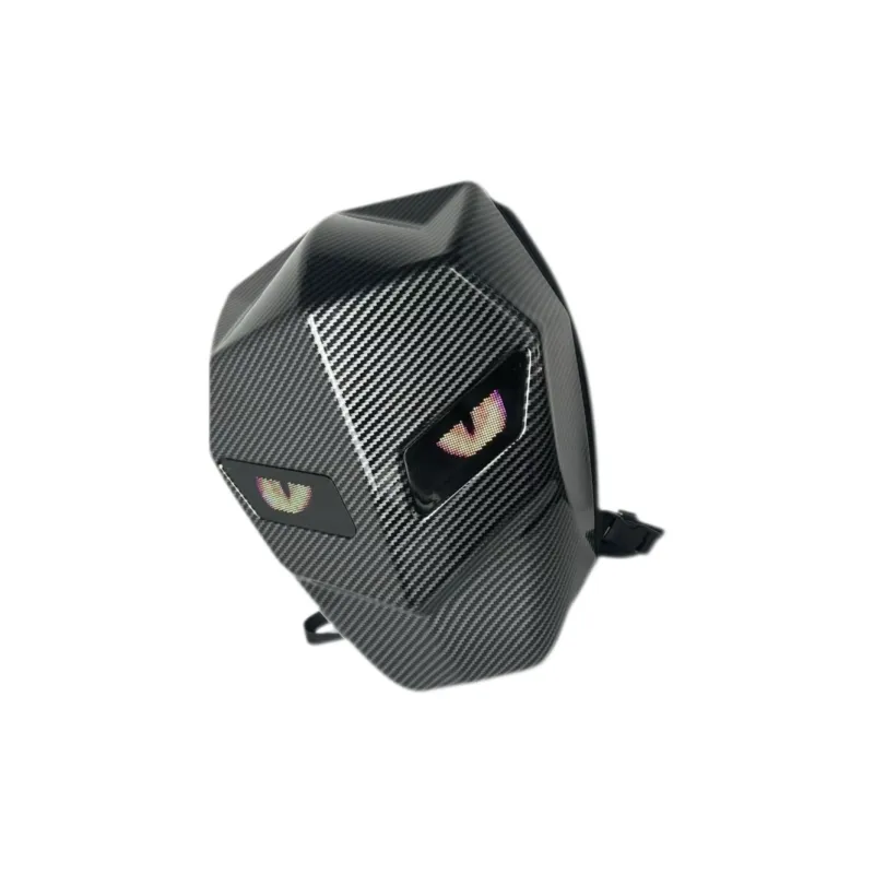 OKEKE ABS+PC Backpack Unisex Carbon Fiber Color-1