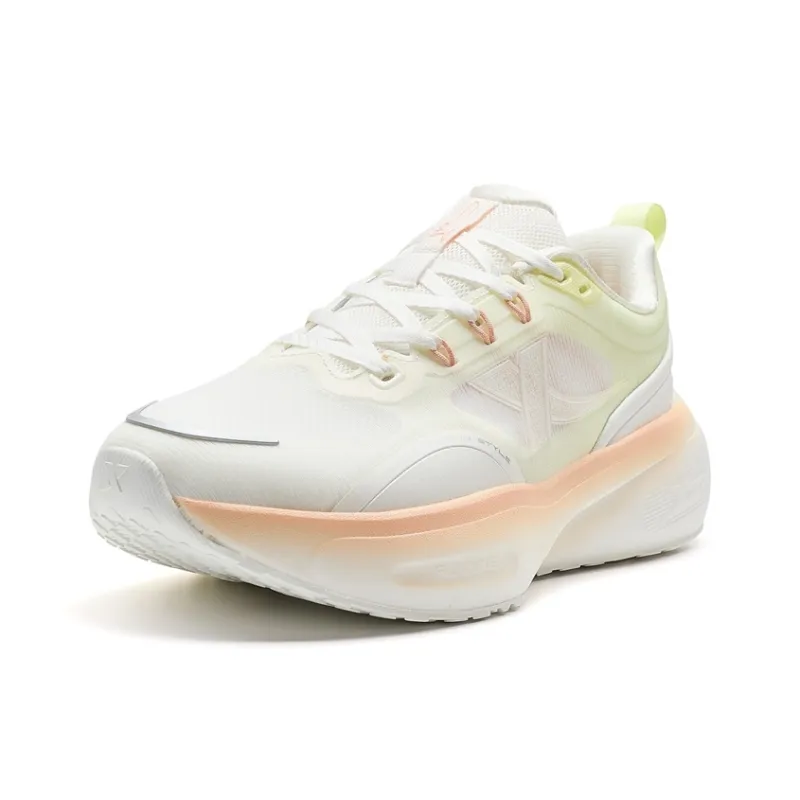 XTEP Mysterious Feather Running Shoes Women's Low Top Sail White/Matcha Light Green-2