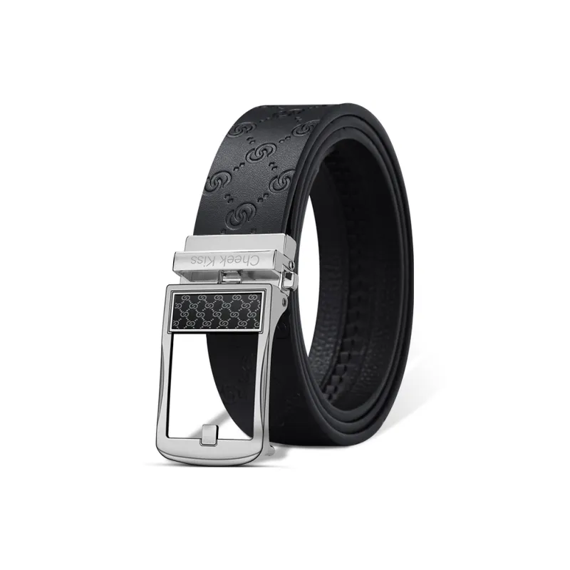 Cheekkiss Cow Leather Belts Men's 3.5cm-10
