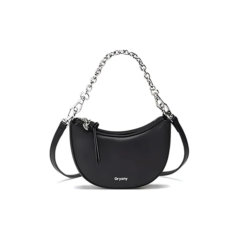ORYANY Leather Handbag Shoulder Bag Crossbody Bag Regular Women's Black-1