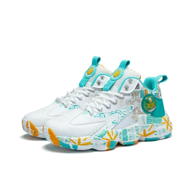 Black tailed Deer Shock Absorbers With Slip Resistant And Abrasion Resistant Properties Mid Top Basketball Shoes Unisex-2