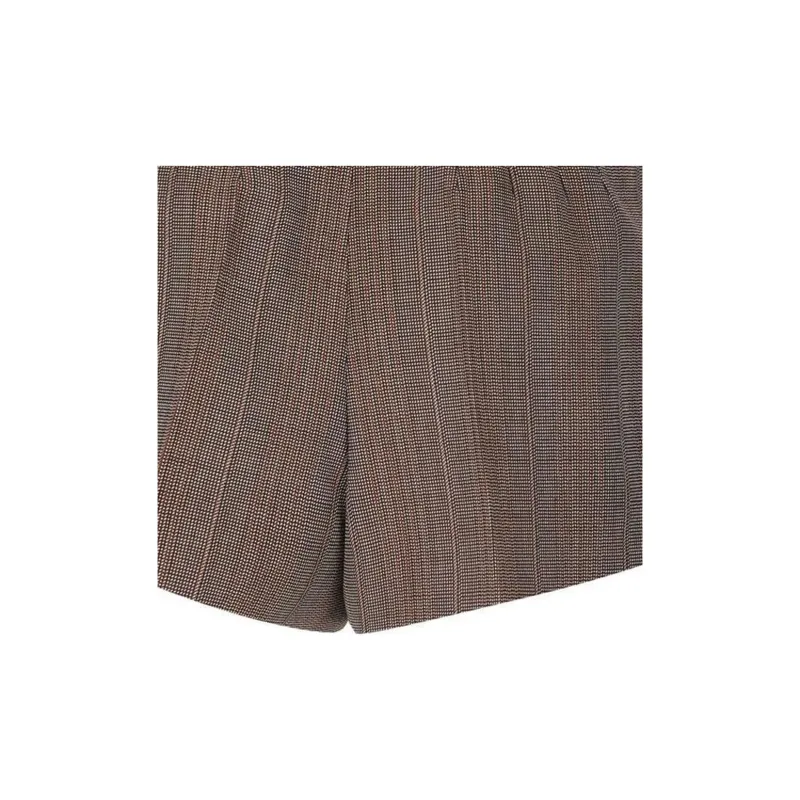 PRADA High Waist Flared Shorts-8