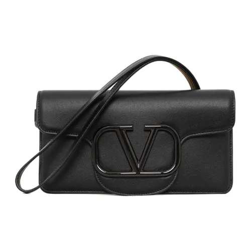 Valentino Leather Clutch Women
s Black