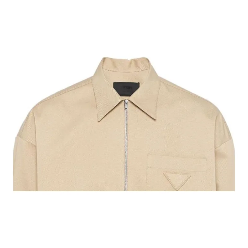 PRADA Shirts Men Beige Yellow-3