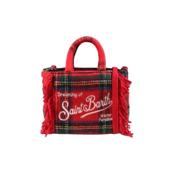 MC2 SAINT BARTHELEMY Polyester Shoulder Bag Crossbody Bag Handbag Women's Red