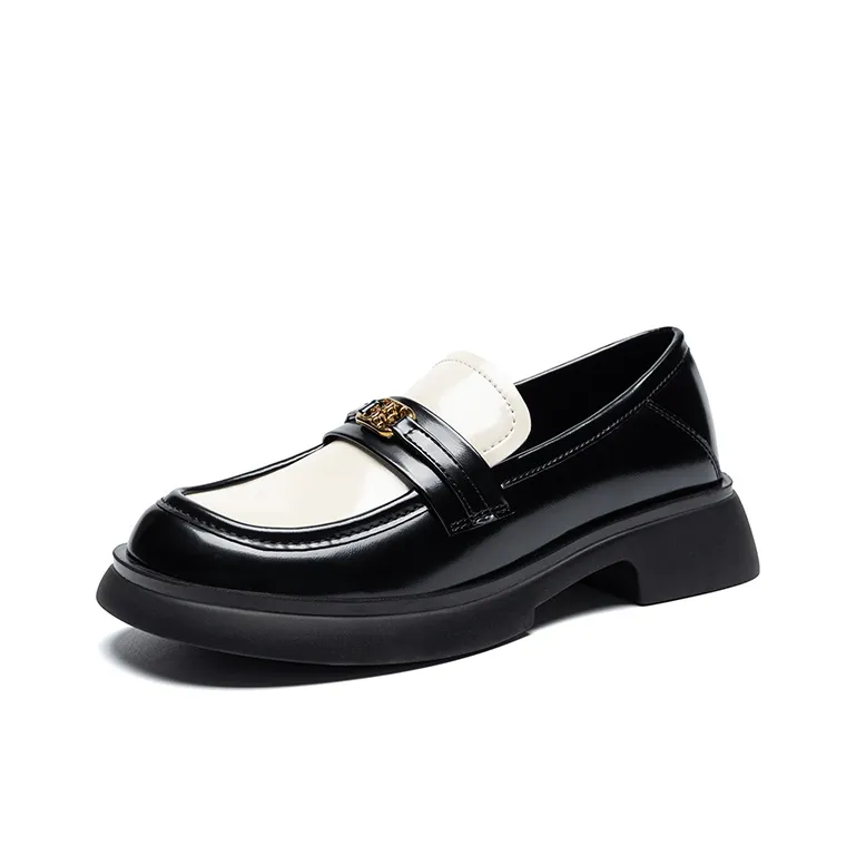 ZHR Loafers 4cm Women's Bright Black-5