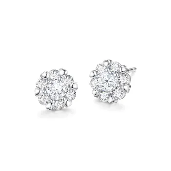 ZSY S925 Stud Earrings Women's Box