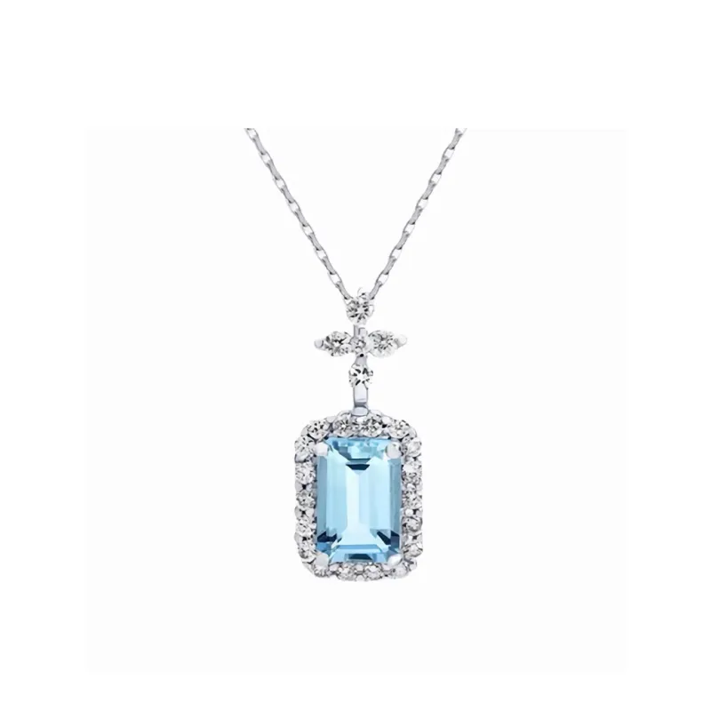 2801 S925 Silver Necklaces Women's-0