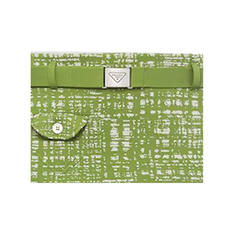 PRADA Casual Shorts Men Green-4