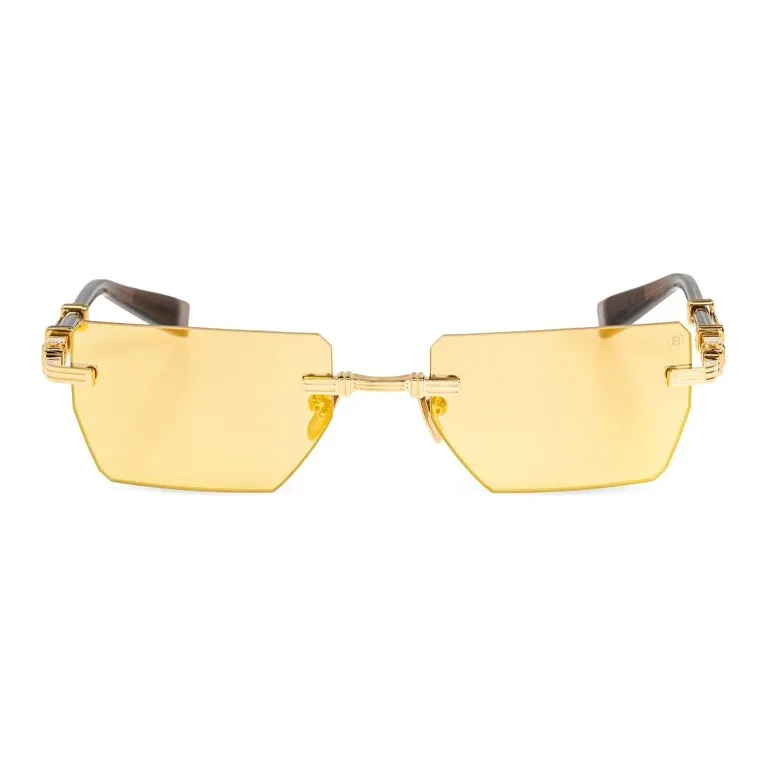 BALMAIN Eyewear Pierre Geometric frame Sunglasses-0