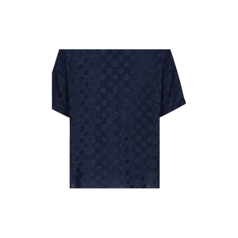 GIORGIO ARMANI FW22 T Shirt Men's Navy Blue-5