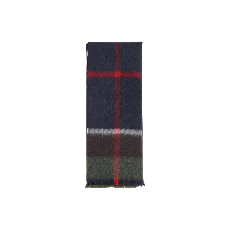 BARBOUR Plaid-check Print Scarf-1