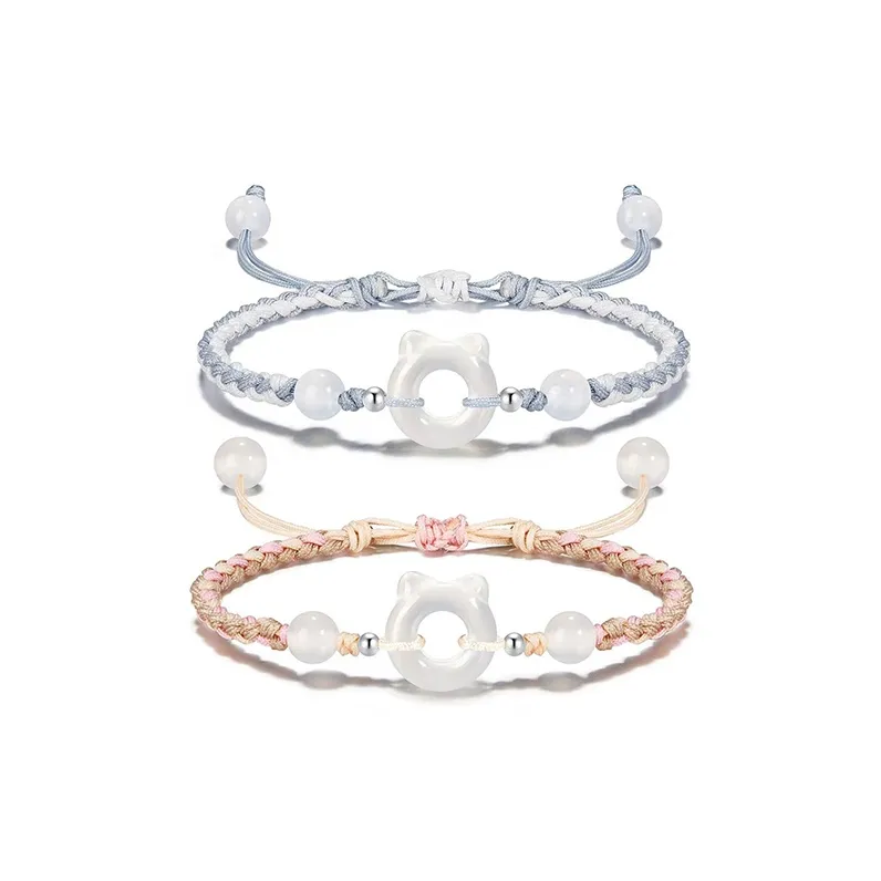 ROGA Braided String Bracelets Unisex-2