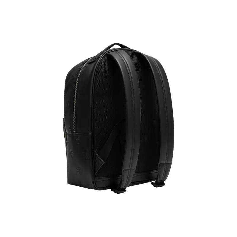 CALVIN KLEIN Synthetic Material, Fabric Backpack Tubas Men's Space Black-2