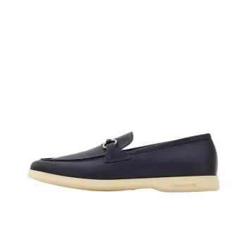 FERRAGAMO GANCINI Loafers Men's Midnight Blue