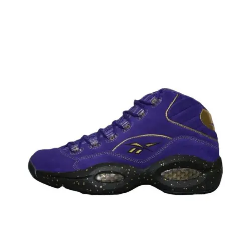 Reebok Question Mid Team Purple Black Gold
