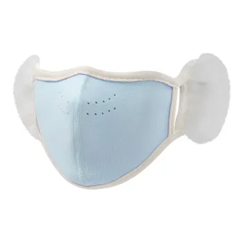 YUZHAOLIN Polyester Face Masks Kids' Fresh Blue