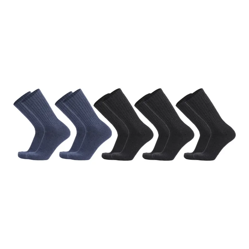MIIOW Knee High Socks Men's 5 Pack-12