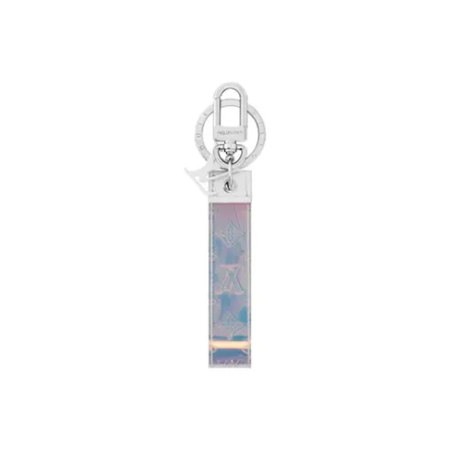 LOUIS VUITTON Lv Shape Dragonne Bag Charm & Key Holder