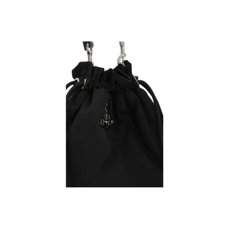 Vivienne Westwood Logo Plaque Strapped Tote Bag-3
