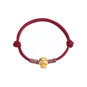 Listen To The Flowers Bloom Rope Bracelets Unisex