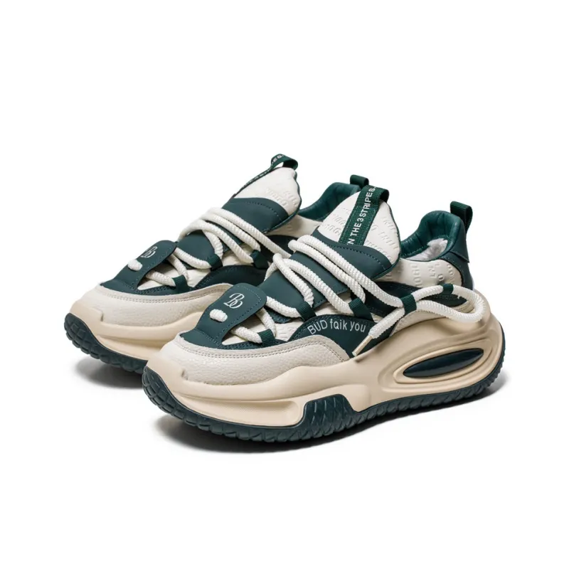 SOURCE Anti Slip And Wear Resistant Breathable Low Top Chunky Sneakers Men's-8