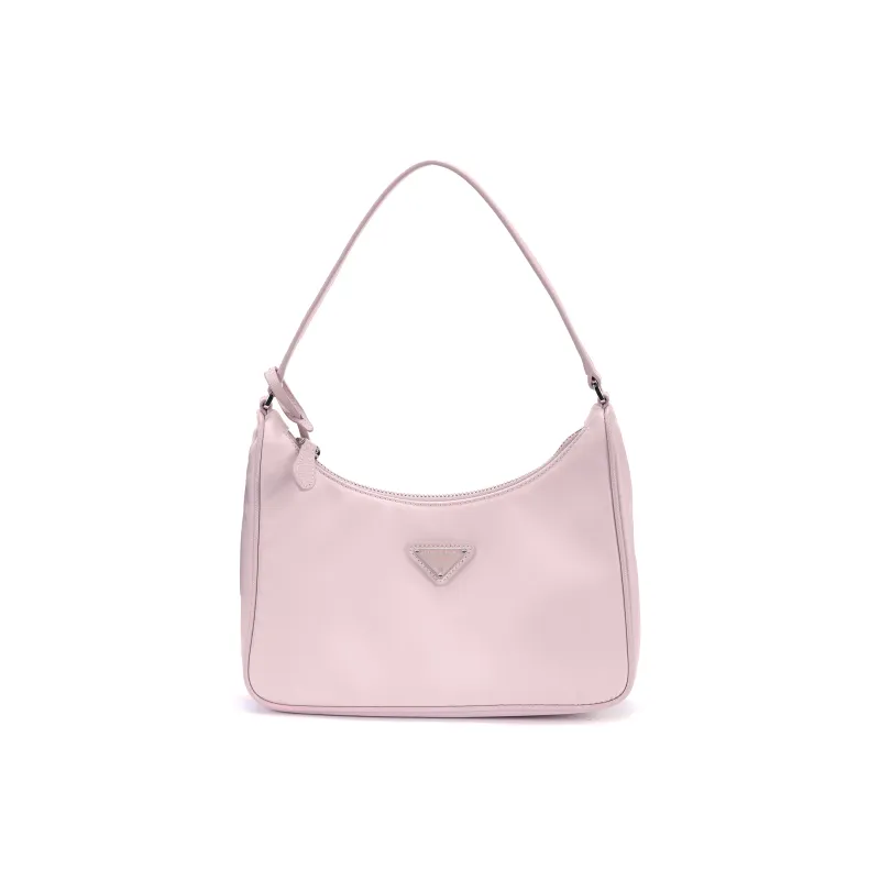 PRADA Re Edition Fabric Shoulder Bag Handbags Shoulder Bags Women's Pink-1