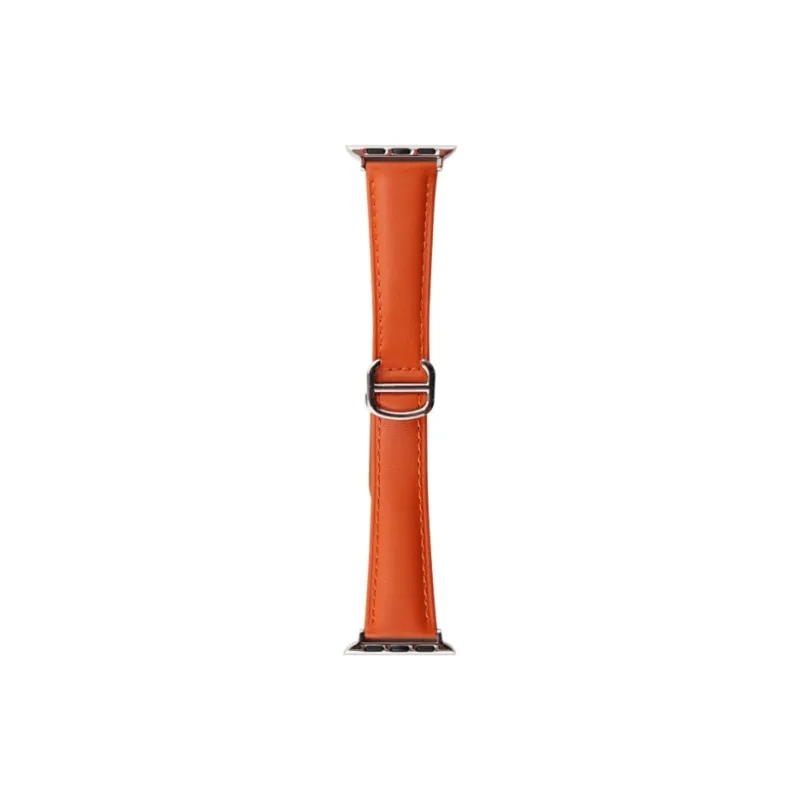 CHRROTA Watch Band Apple Compatibility Cowhide Leather Material-9