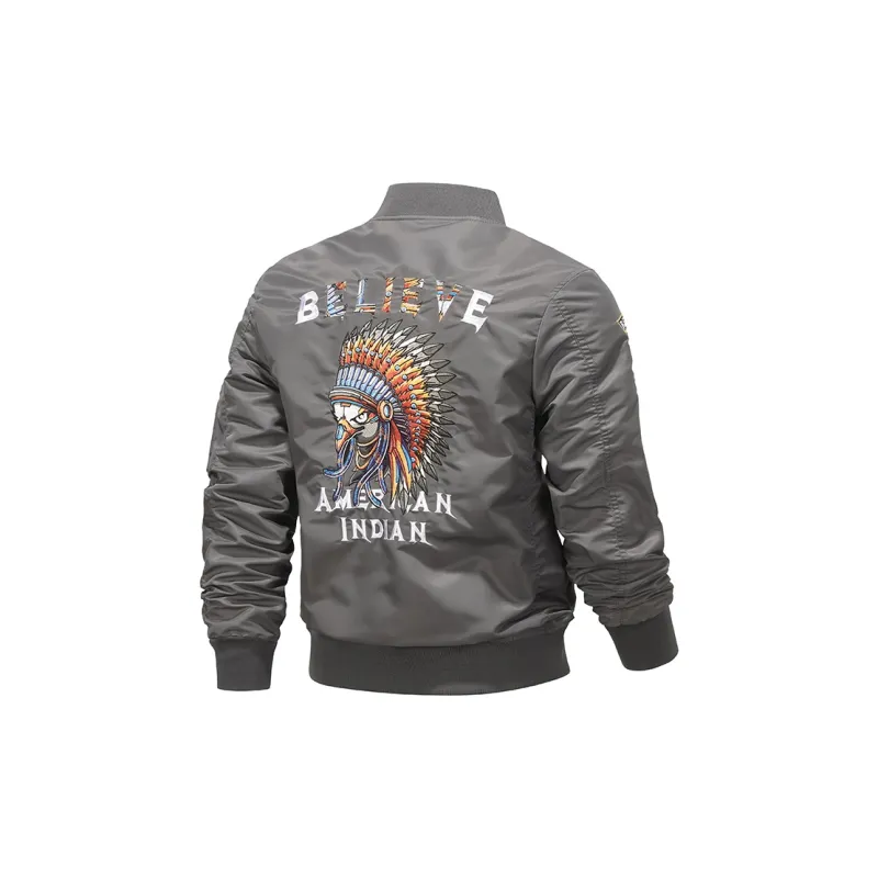 TREK&TRAVEL Baseball Jacket Men's-19
