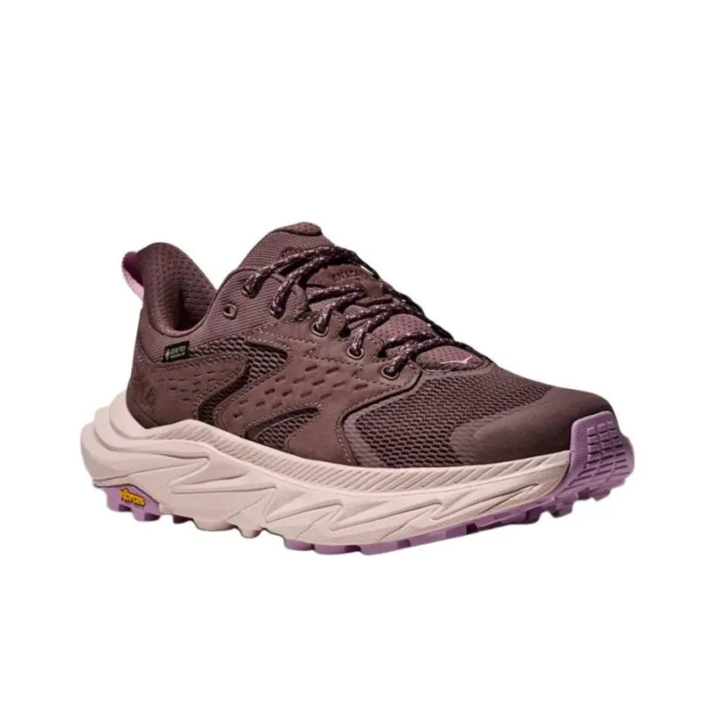 HOKA ONE ONE Anacapa 2 Anti Slip Wear Resistant Low Top Trekking Shoes Women's Umber-2