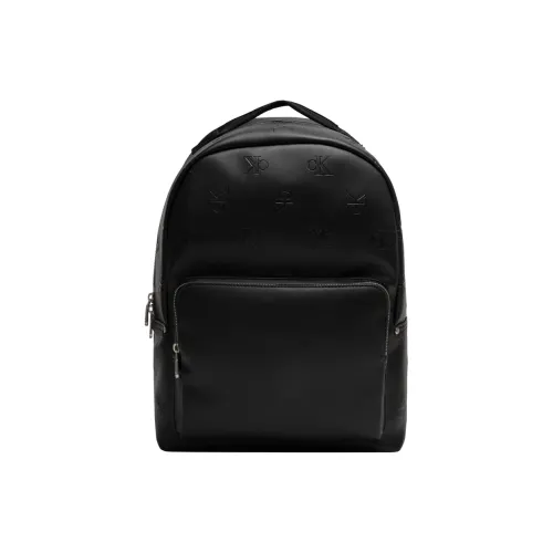 CALVIN Ccholder Synthetic Material, Fabric Backpack Tubas Men's Space Black